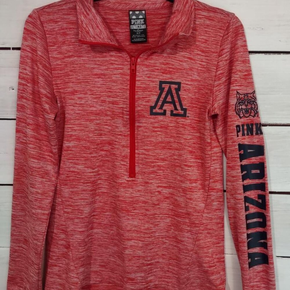 Pink Victoria Secret Arizona Wildcats Long Sleeve Shirt